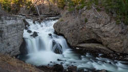 River Stream in Rocks