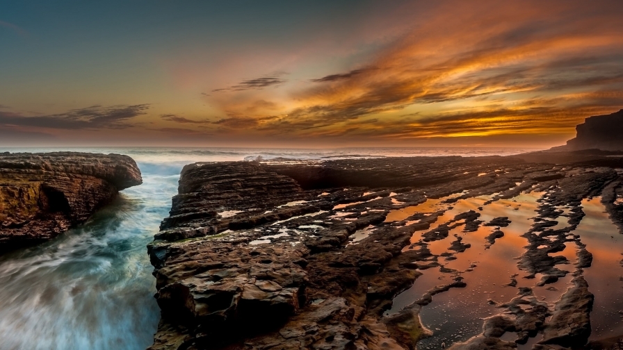 Sea and Big Rock