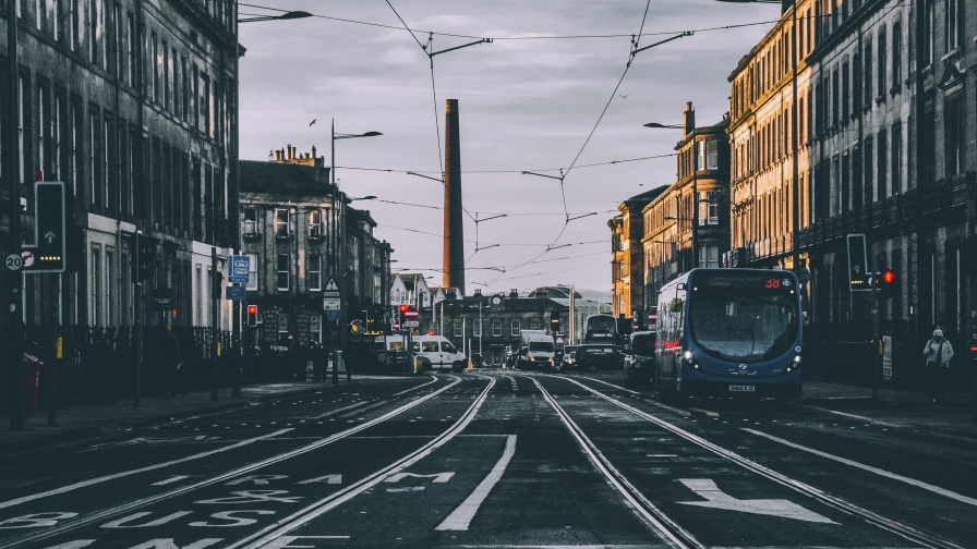 Street Road in Big Old City