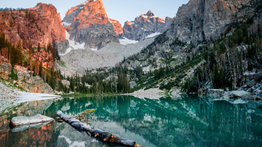 Sunrise in Grand Teton National Park Wyoming