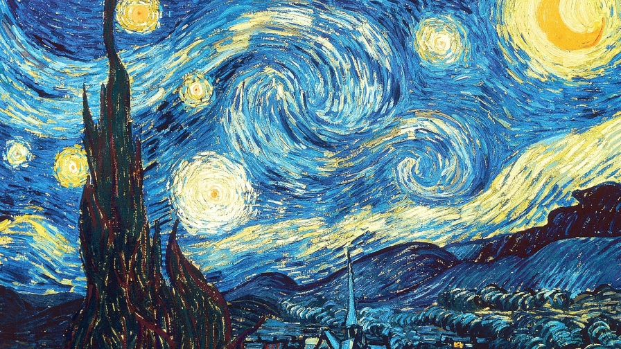 The Starry Night Vincent van Gogh