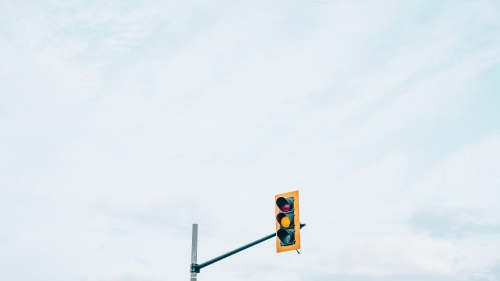 Traffic Light and Sky