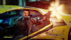 V in Cyberpunk 2077 Action