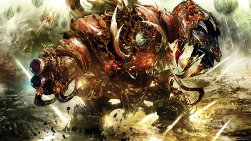 Warhammer 40000 Video Game Warrior