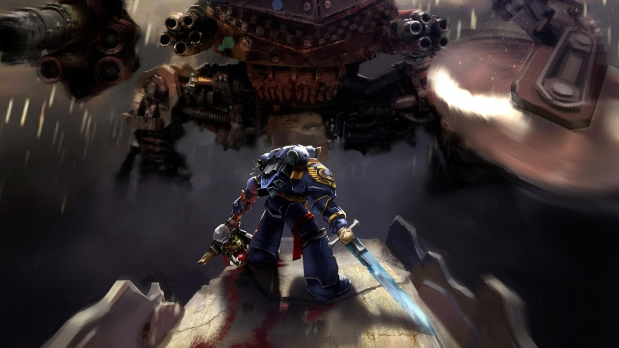 Warhammer 40000 warrior