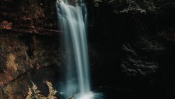 Waterfall and Rocks