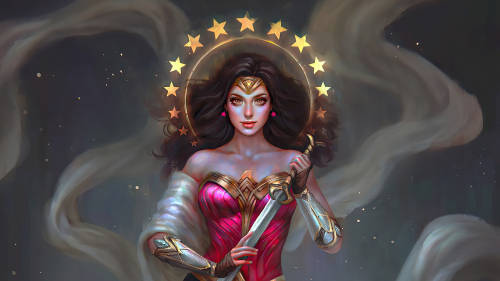 Wonder Woman with Sword