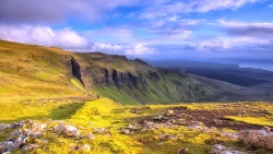 Wonderful Autumn Mountain Valley