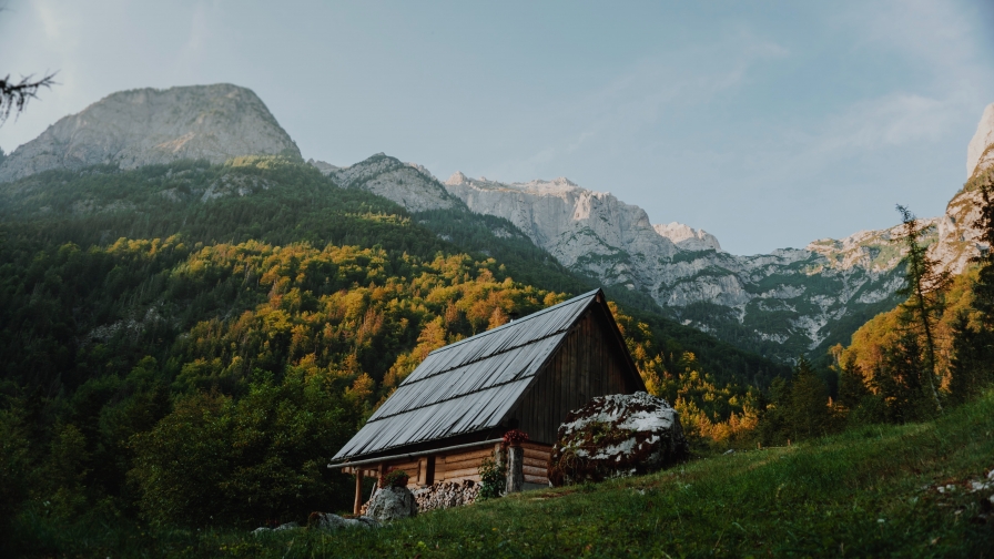 Wonderful Green Valley and Single House