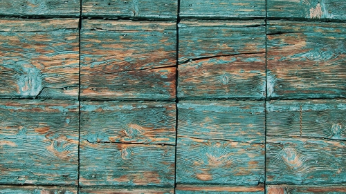 Wood Wall and Old Paint