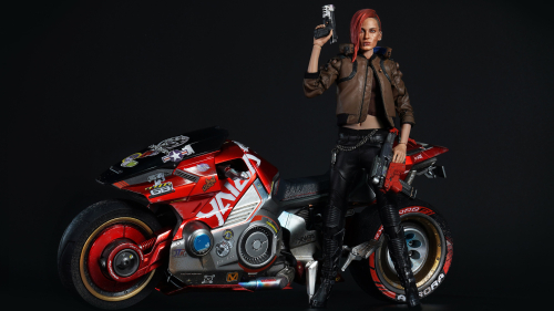 Yaiba Kusanagi Beautiful Future Motorcycle in Cyberpunk 2077